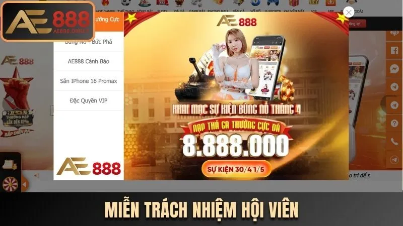 Một số trường hợp người chơi được loại trừ nghĩa vụ